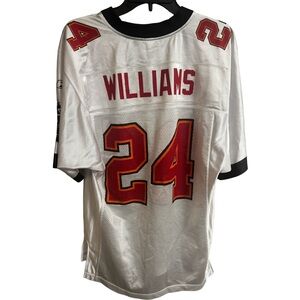 Tampa Bay Buccaneers Cadillac NFL Reebok  jersey #24 Williams Size Small